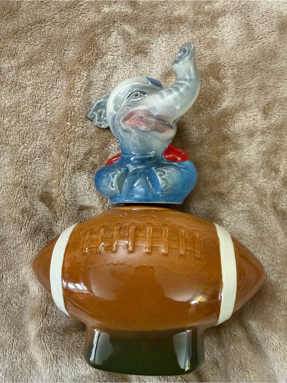 Vintage 1972 Jim Beam "Republican Elephant" Whiskey Decanter